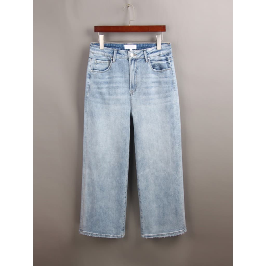2024 primavera novo estilo solto perna larga Jeans retos feminino pedido exterior 100kg tamanho grande cintura alta elás