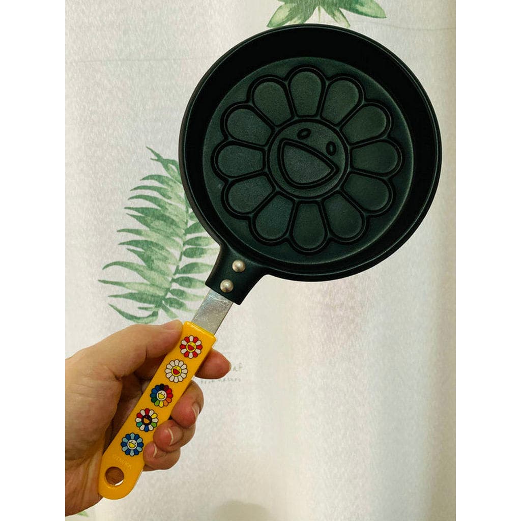 Japonês único girassol forma omelete panqueca Pan revista apêndice sem revista fogão de indução adequado