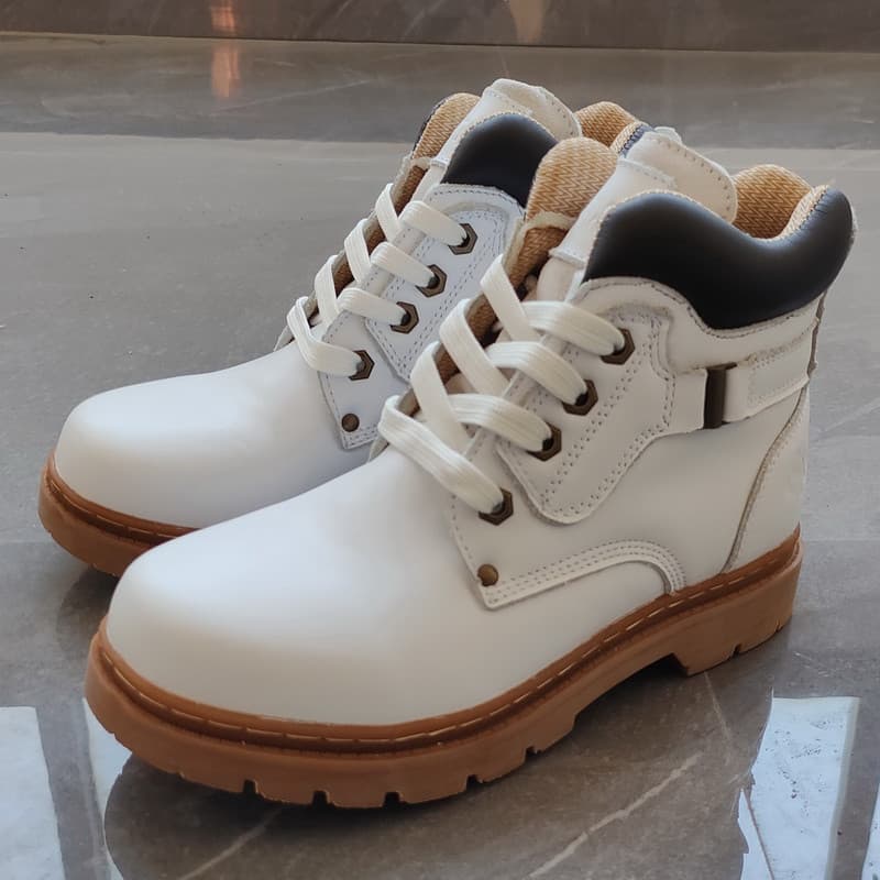 Botas curtas de couro genuíno botas Retro da motocicleta ao ar livre botas gerais botas femininas de couro botas de Cowb