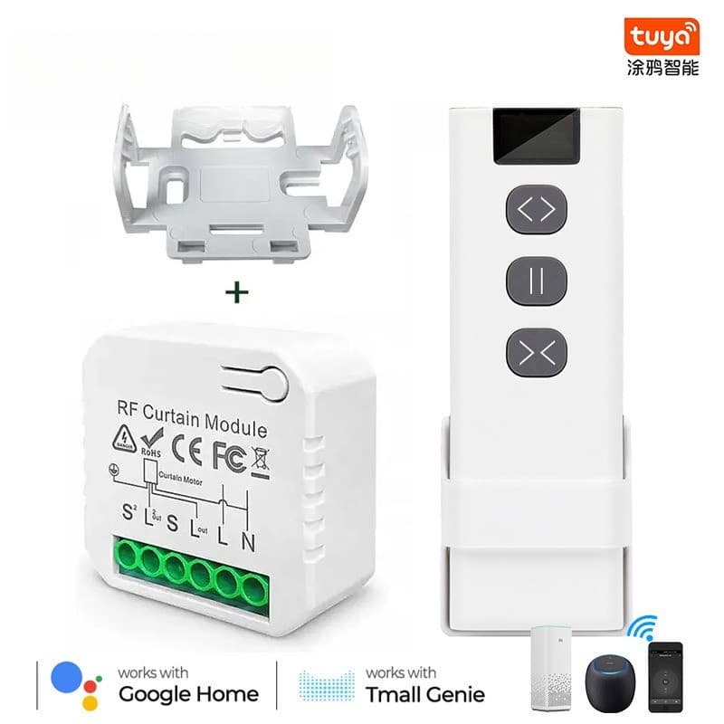 Graffiti cronometragem voz Tubular Motor controlador casa inteligente WIFI cortina interruptor dispositivo liga-desliga