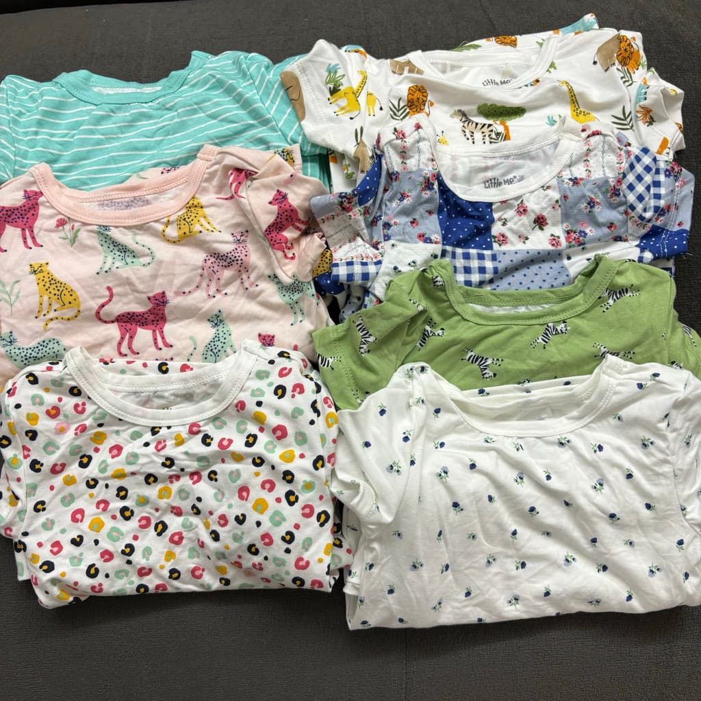 Puro Original comércio exterior pequeno infantil crianças jovens pijamas de fibra de bambu casa calças de manga curta