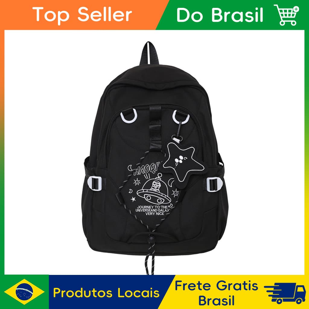 CHENXIAOHONG Mochila Escolar Bolsa Mochila Feminina MochilaViagem Estrela Casual UniversitárioBolsas