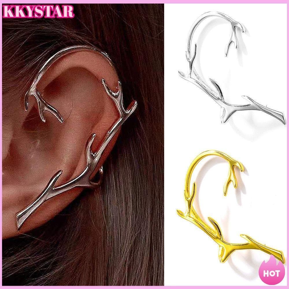KKXYSTAR Ear Wrap Elves Estilo Coreano Clipe De Orelha Simplicidade Piercing Falso