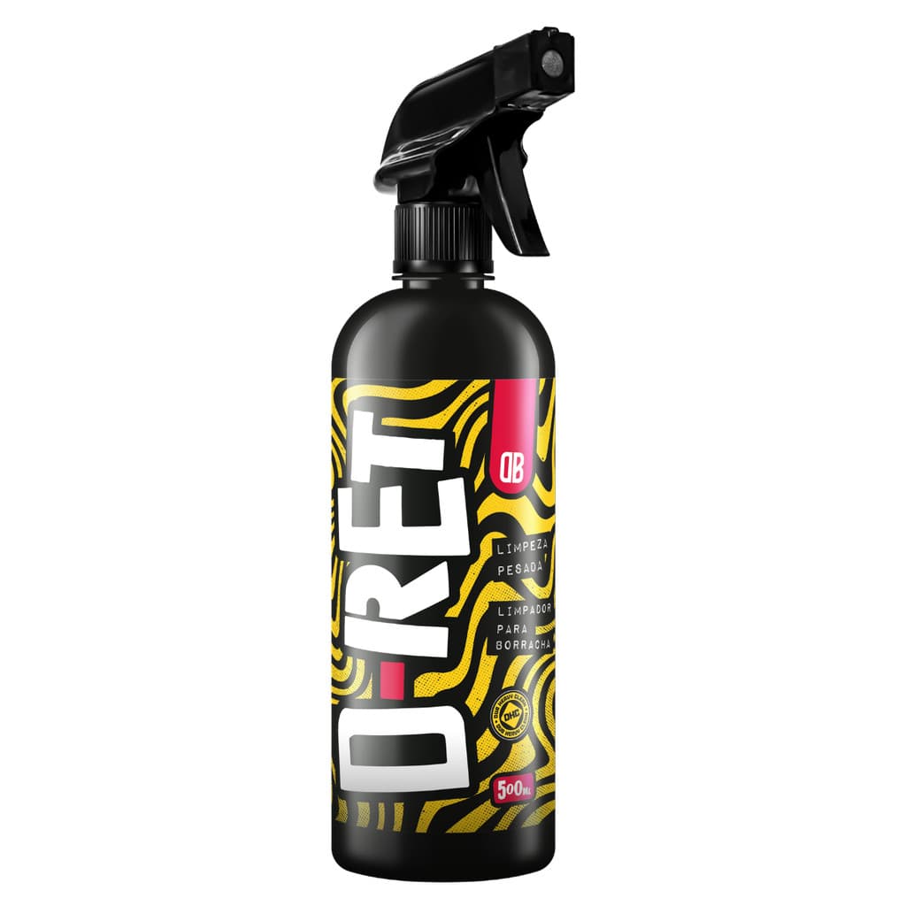 D-Ret Limpador Para Borrachas e Pneus 500ML - Dub Boyz