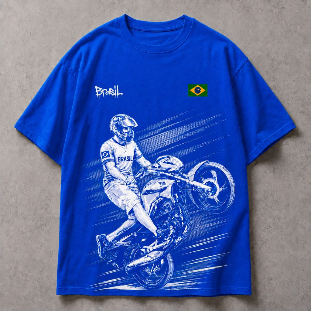 Camiseta Seleção 244 Camisa Grau Mandrake Streetwear Copa do Mundo Algodão Conforto