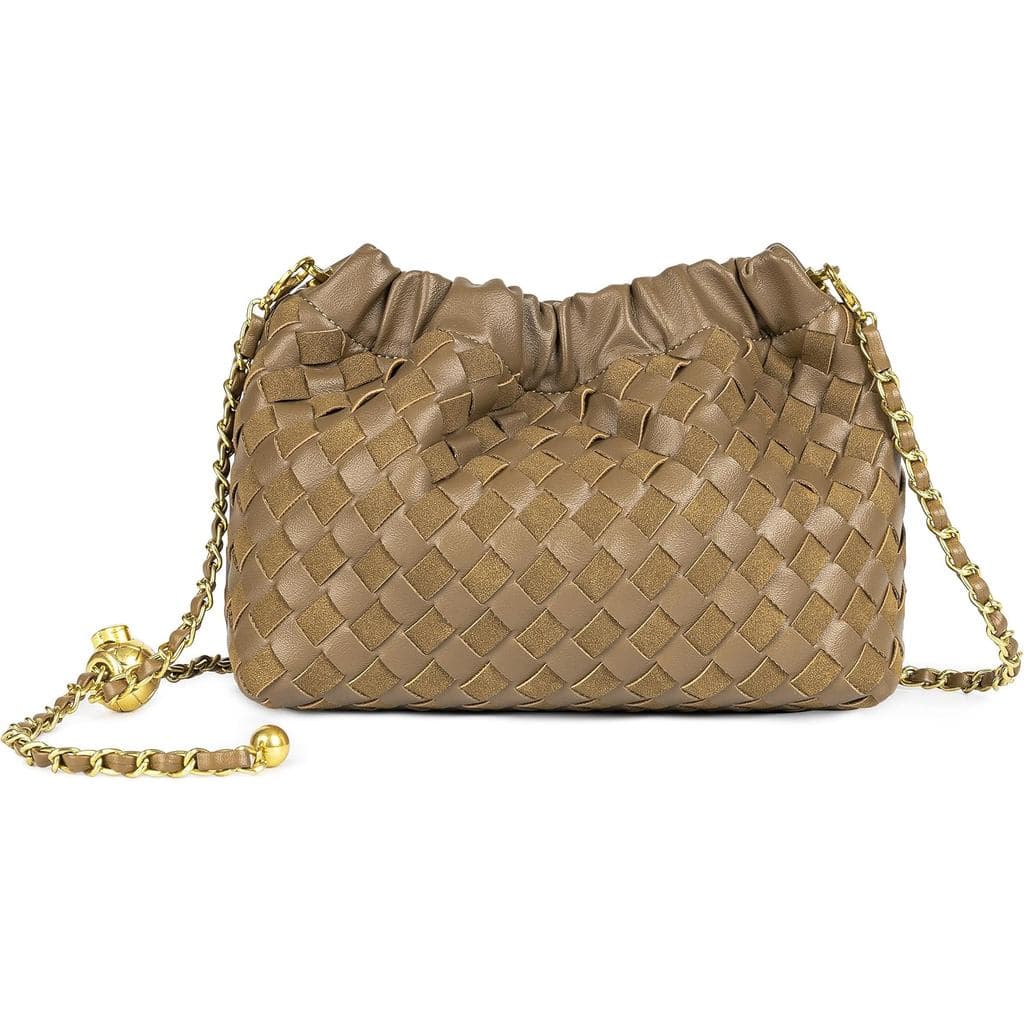 Bolsa Transversal e de Noite Feminina Joryin, Clutch Dumpling Moderna e Bolsa de Ombro Hobo Cloud