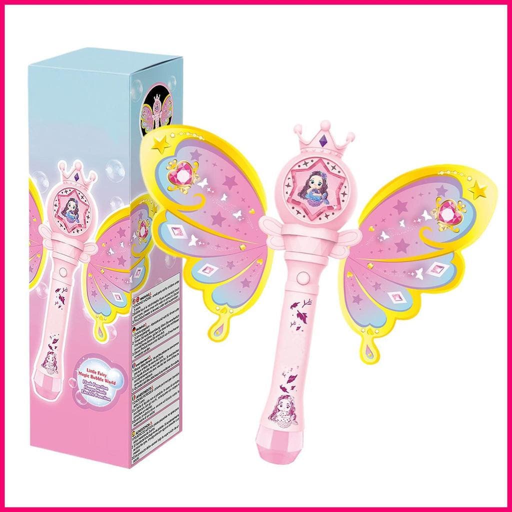 Varinha De Bolha Elétrica Diversão Automática Ao Ar Livre Meninas Princesa Crianças Brinquedos Para O Verão Jardim Quint
