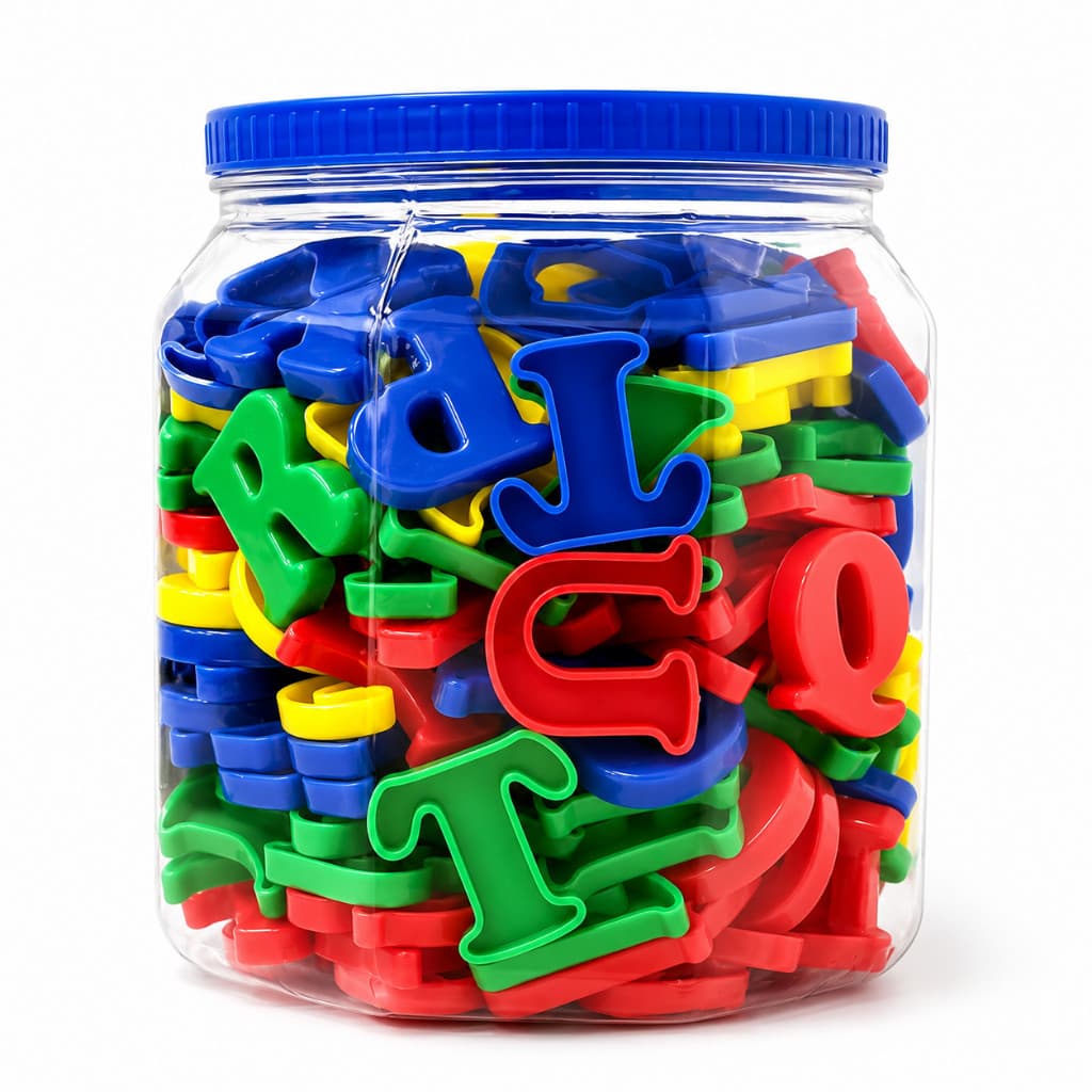Kit Alfabeto Colorido Infantil 8 Alfabetos Completos Letras Educativas para Alfabetização Escolar