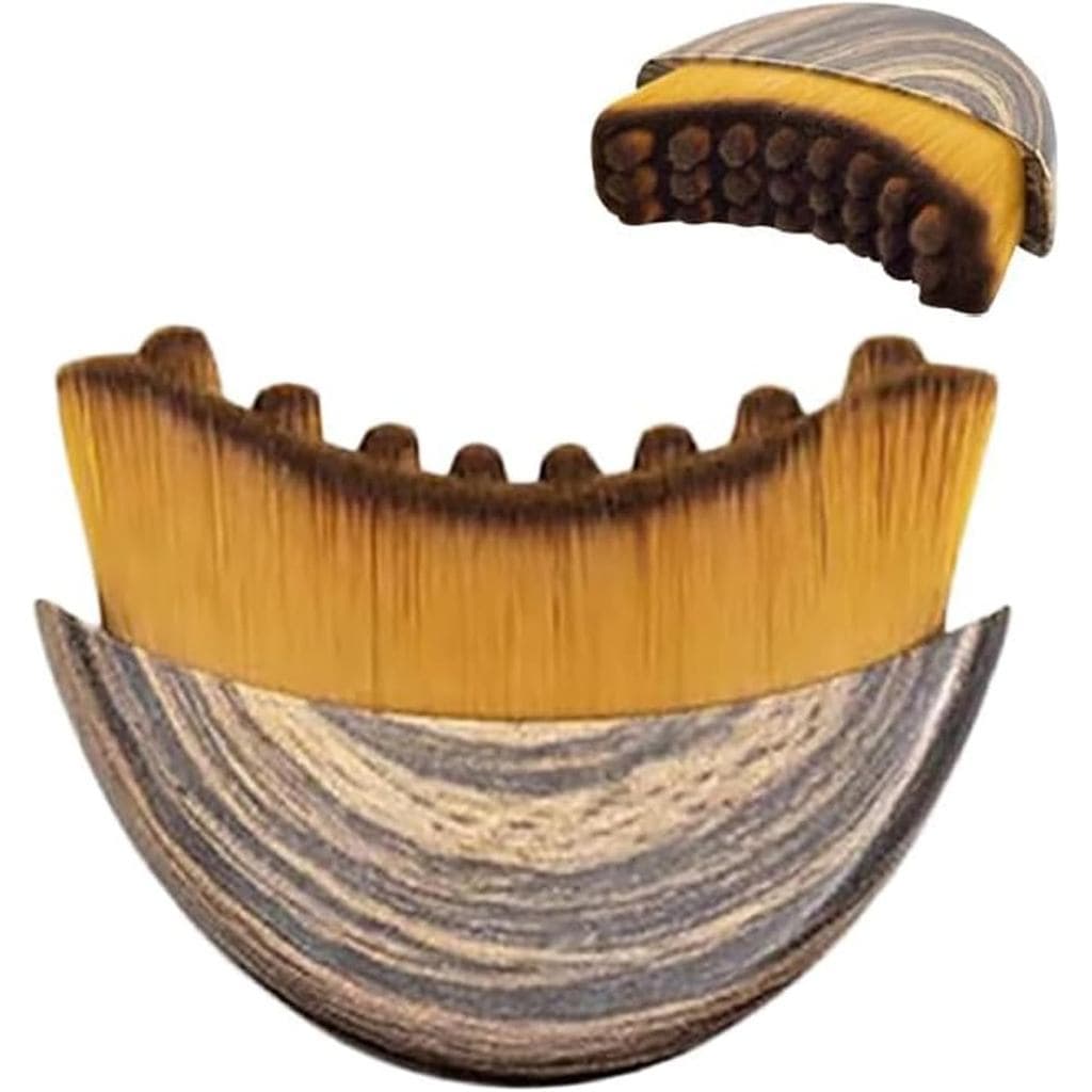 Nova Escova Facial para Contorno Linfático, Escova Facial para Aplicação a Seco, Massageador de Drenagem Linfática para