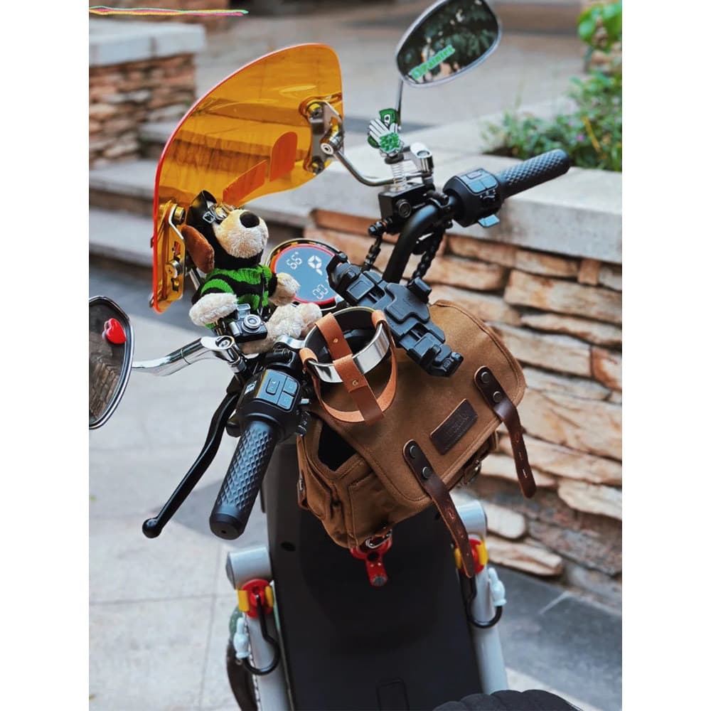 Bezerro veículo elétrico saco lateral da motocicleta cabeça saco do carro respingo à prova dwaterproof água ferramenta s