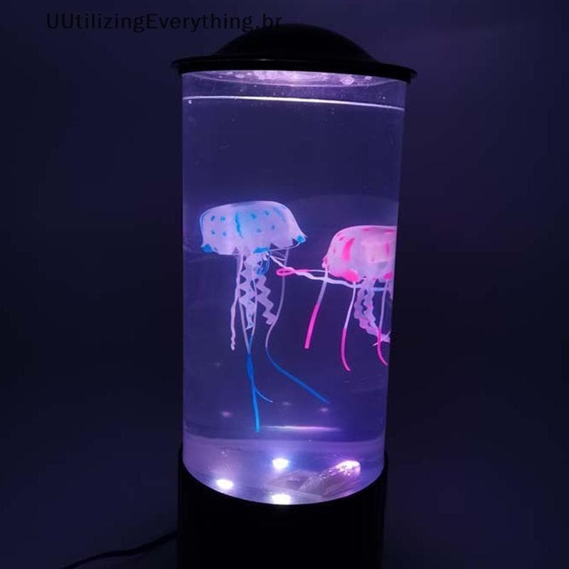 UUTIL 3 Unidades De Água-Viva Fluorescente Brilhante Decoração De Aquário Ornamento Subaquático De Tanque De Peixes