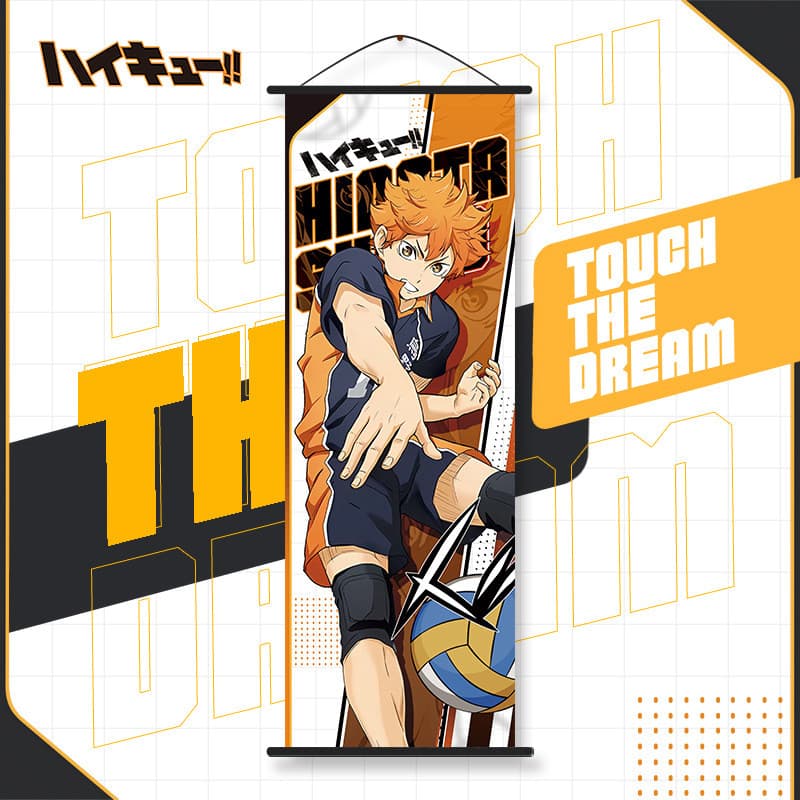 Voleibol júnior pintura PQ júnior Anime pintura cartaz Hyuga Shoyo Kageyama Feixo solitário garra moagem presente perifé