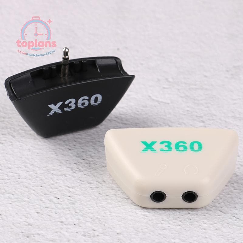 TOPLA Fone De Ouvido Microfone Conversor Áudio Adaptador Controlador Para xbox 360