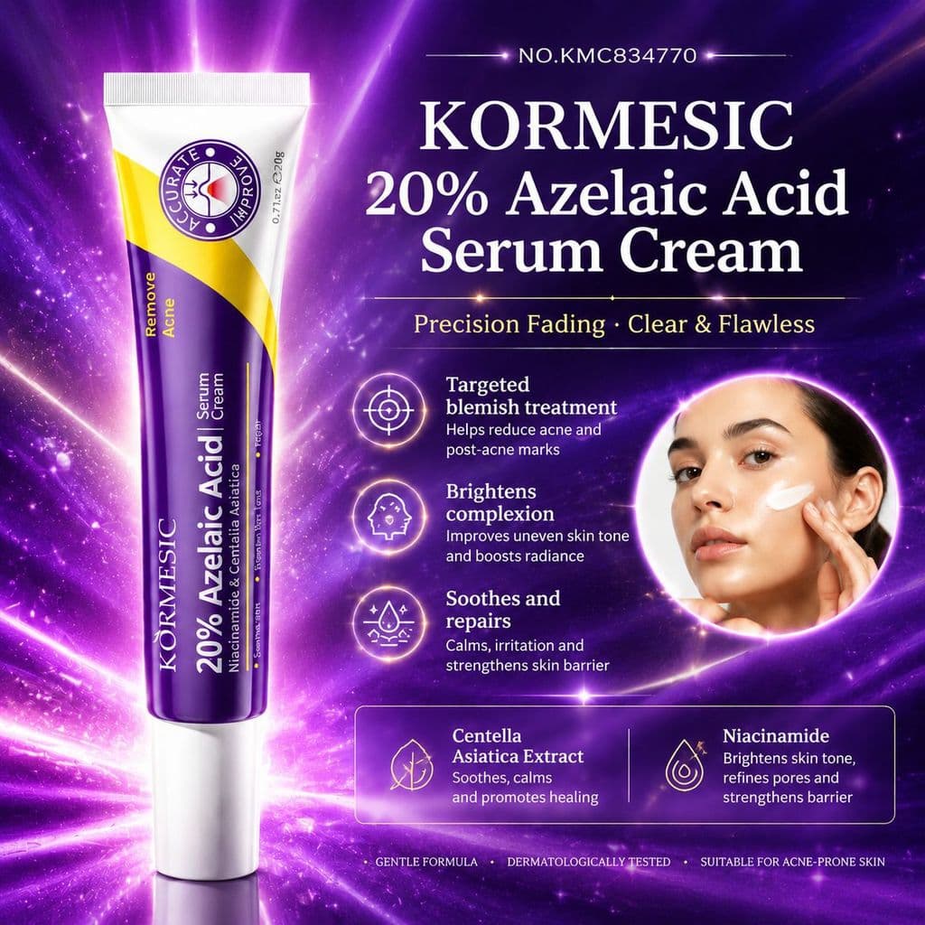 20 % Soro De Ácido Azelaico-Tratamento De Acne Altamente Eficaz E Creme Iluminador De Pele