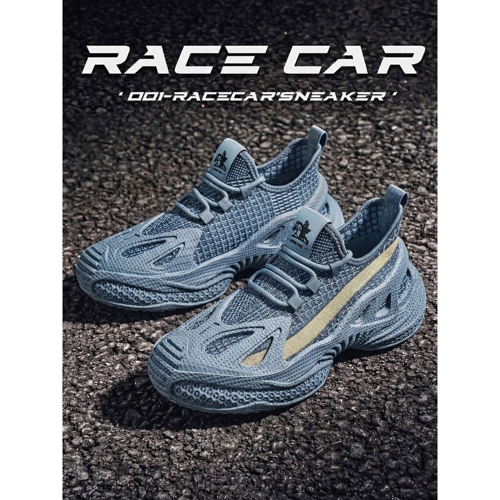 Sapatos masculinos de coco de verão polvo Durian-sola tênis masculino voando tecido malha respirável deslizamento em sol