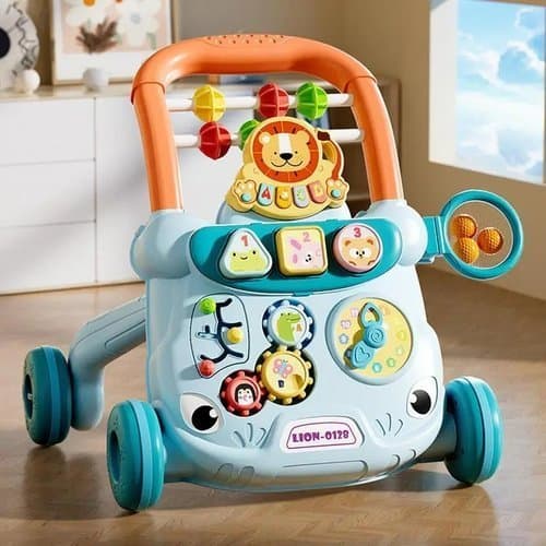 Andador Infantil Musical Educativo Atividades Interativas Desenvolvimento Motor Aprendizado Seguro Colorido