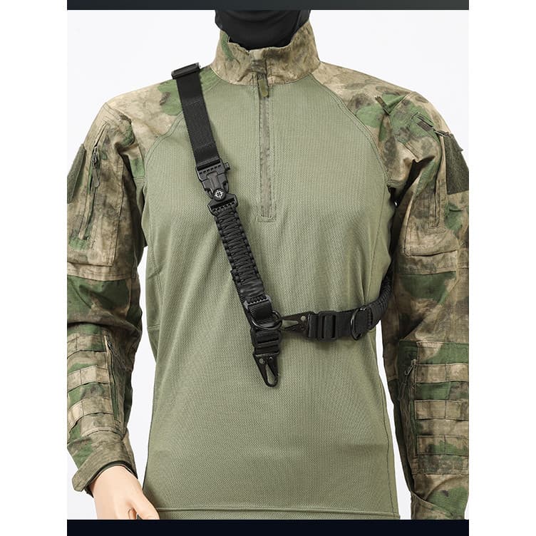 Cross-Border estilo americano ajustável Multi-função liberação rápida duplo ponto guarda-chuva corda cinta gancho de Met