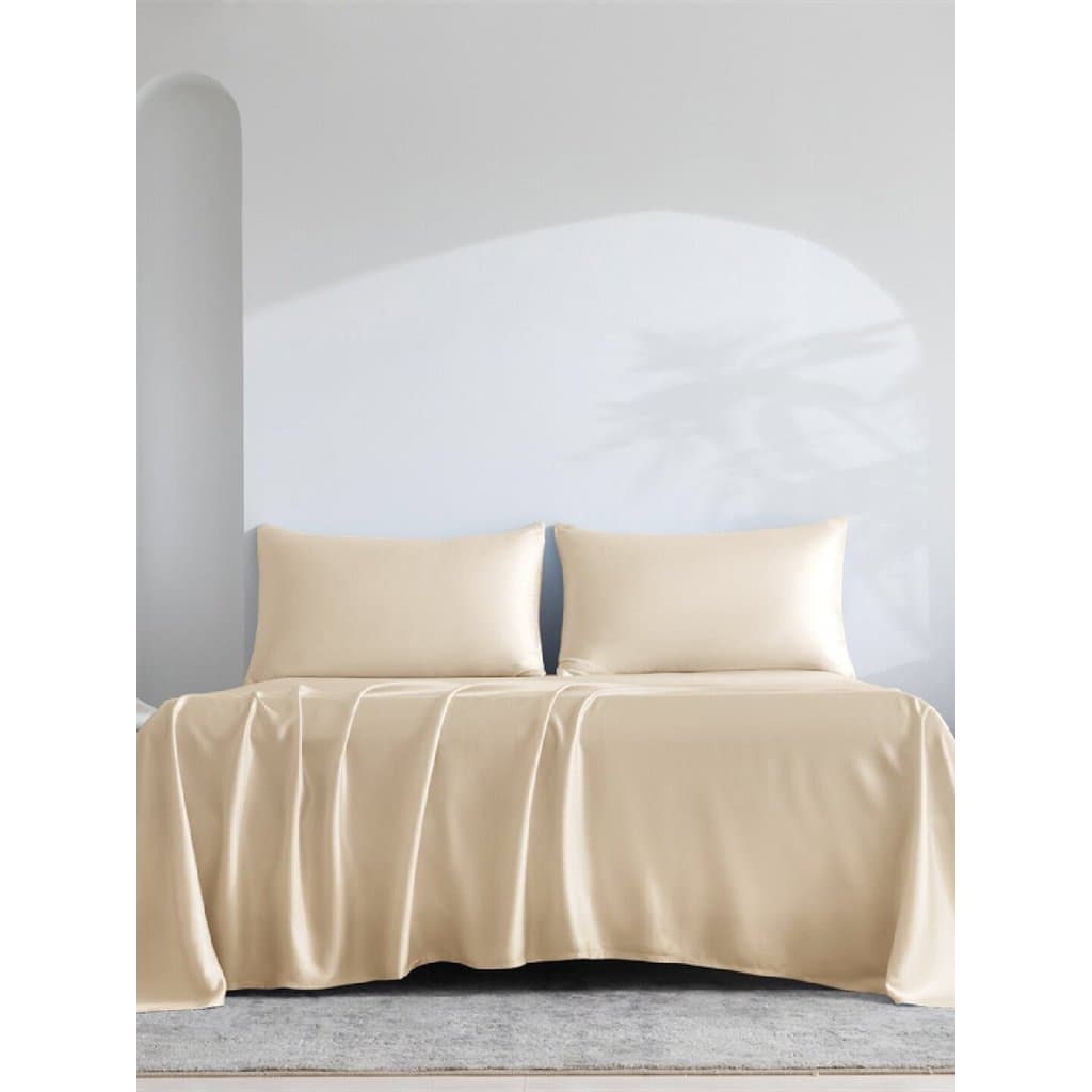 Tencel lençol de cama verão cor sólida lençol pode dormir nu lavável sensação legal lençol tencel folha única peça cama