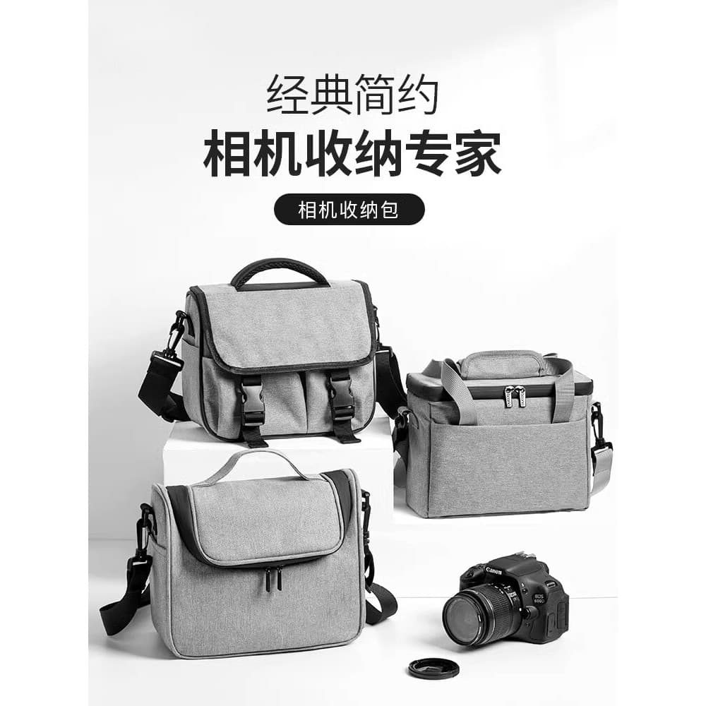 Bolsa de ombro para câmera Bolsa de armazenamento para câmera Digital Bolsa de lente Micro SLR adequada para Fuji Sony C