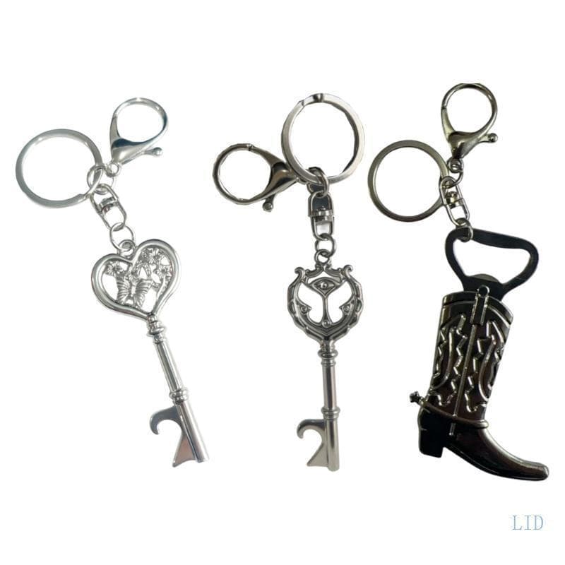 LIDU1 Chaveiro Abridor De Jarras Moderno , Porta-Chaves De Liga , Pingente De Mochila Para Caminhadas , Celebrações E Le