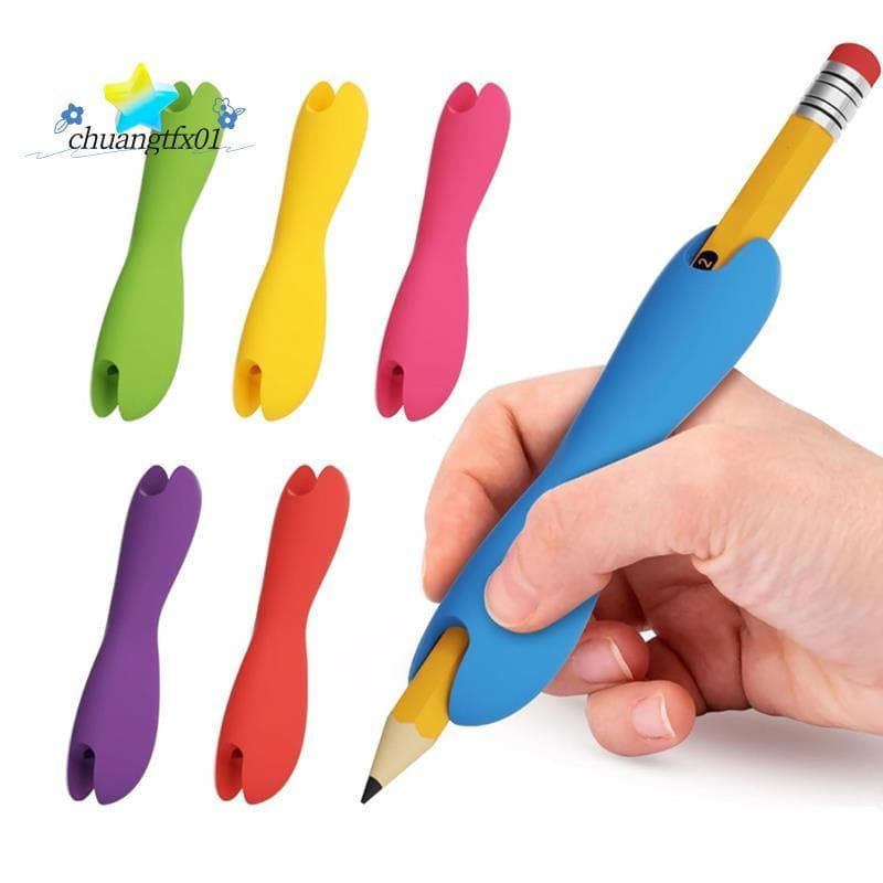 [Promover C] Punhos De Lápis Para Crianças E Adultos Caligrafia , Desenho Coloração , Melhora O Controle De Aderência