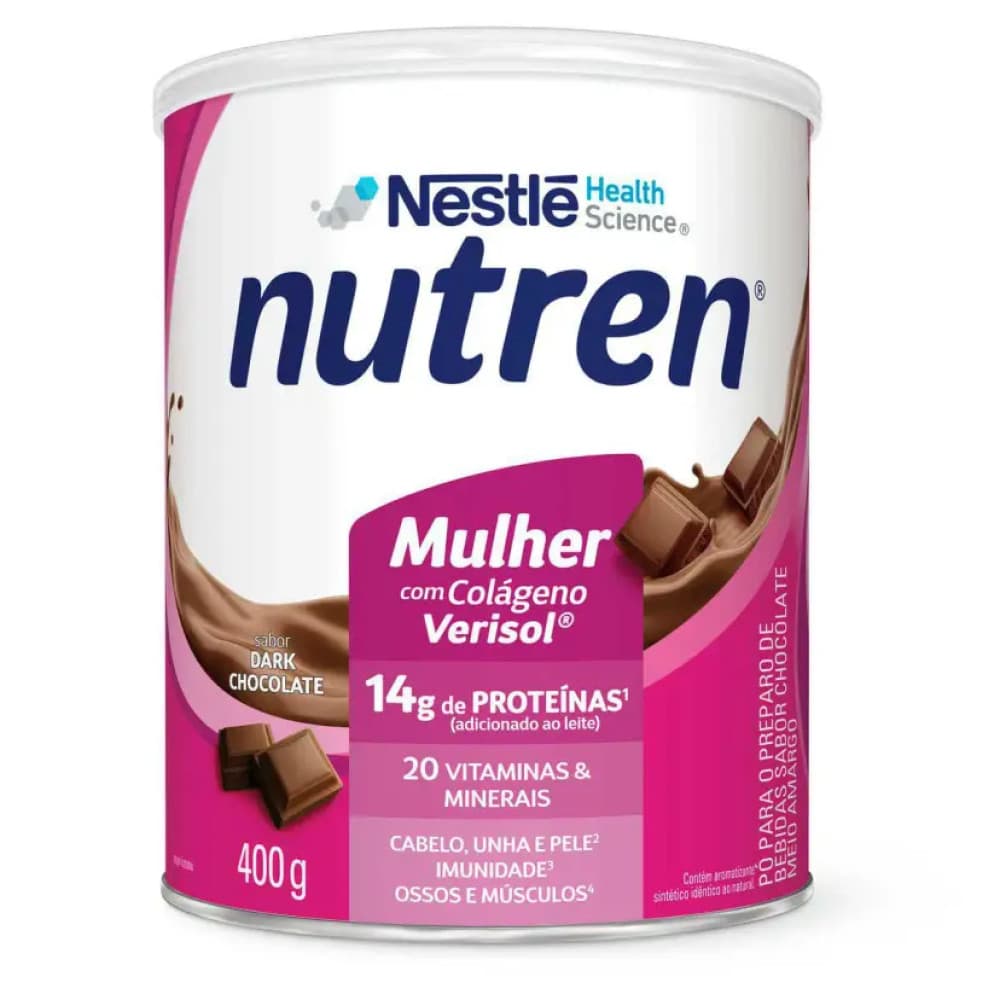 Nutren Mulher Dark Chocolate 400g
