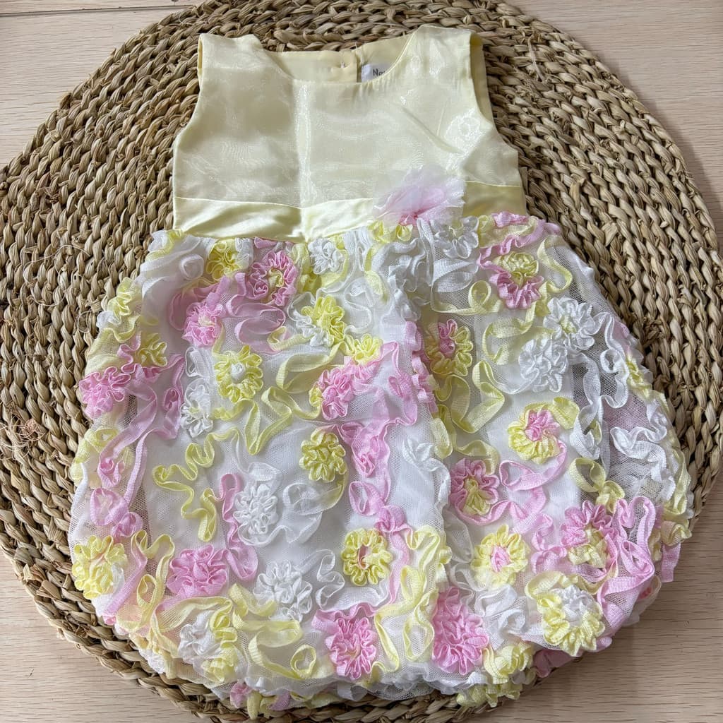 Comércio exterior pedido Original meninas verão novo estilo vestido de Organza das crianças saia de malha bebê menina pr