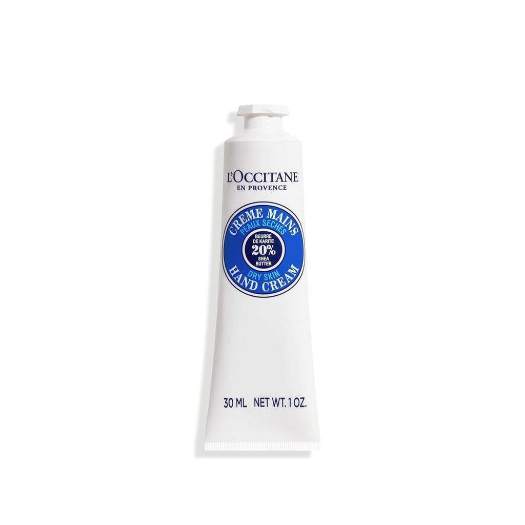 Creme para as Mãos L'OCCITANE com 20% de Manteiga de Karité Orgânica, nutre e protege as mãos secas, é de rápida absorçã