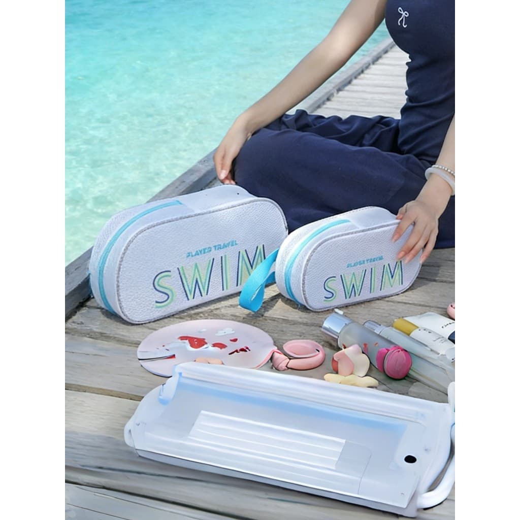 Leve à prova dwaterproof água natação ginásio saco grande capacidade natação dedicado multifuncional saco de armazenamen