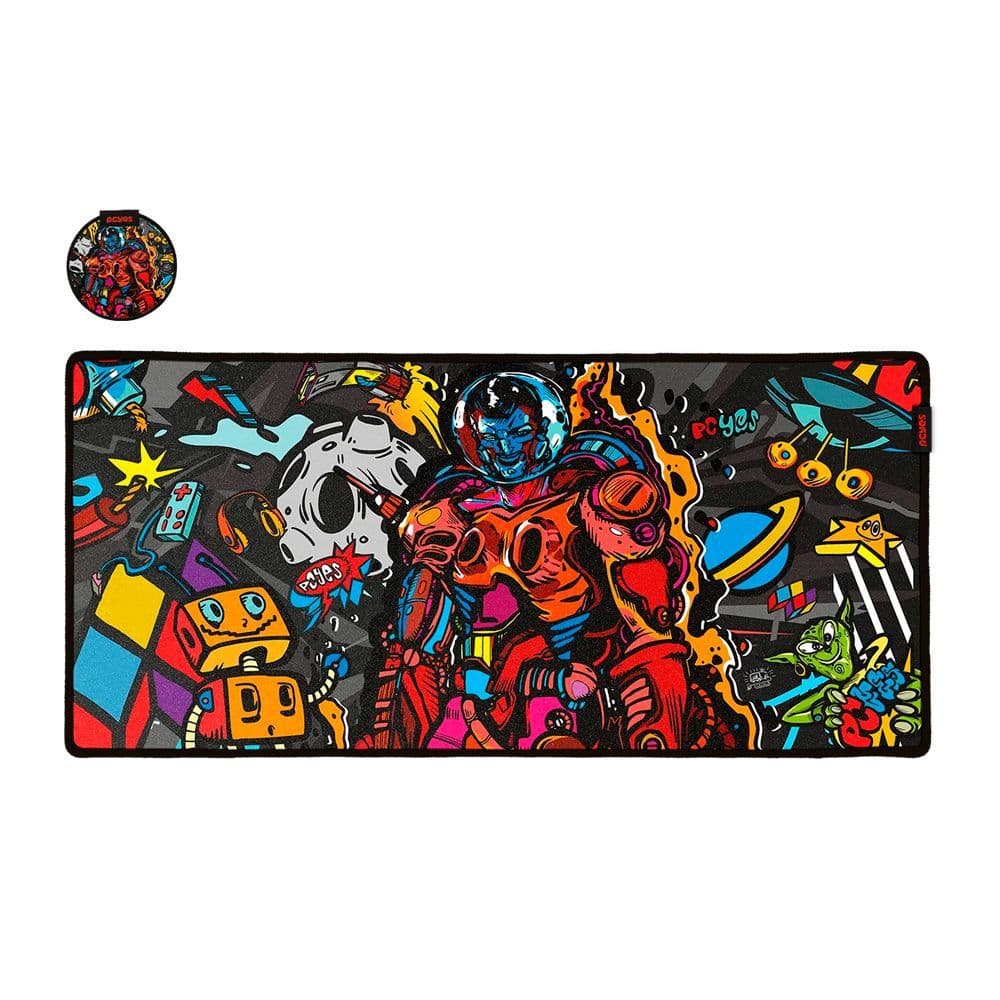 Mousepad Gamer Pcyes Dr Kepler Extended 900x420mm DRK90X42