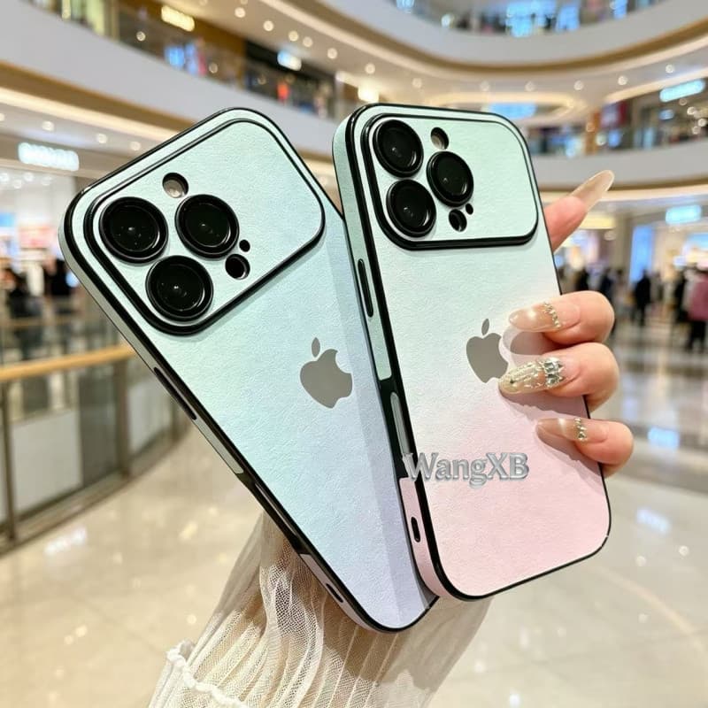 Capa Protetora De Couro Luxuosa Para Mulheres , Adequada iPhone 17 , 16 , 15 , 14 E 13 Pro Max , Com Função Antiderrapan