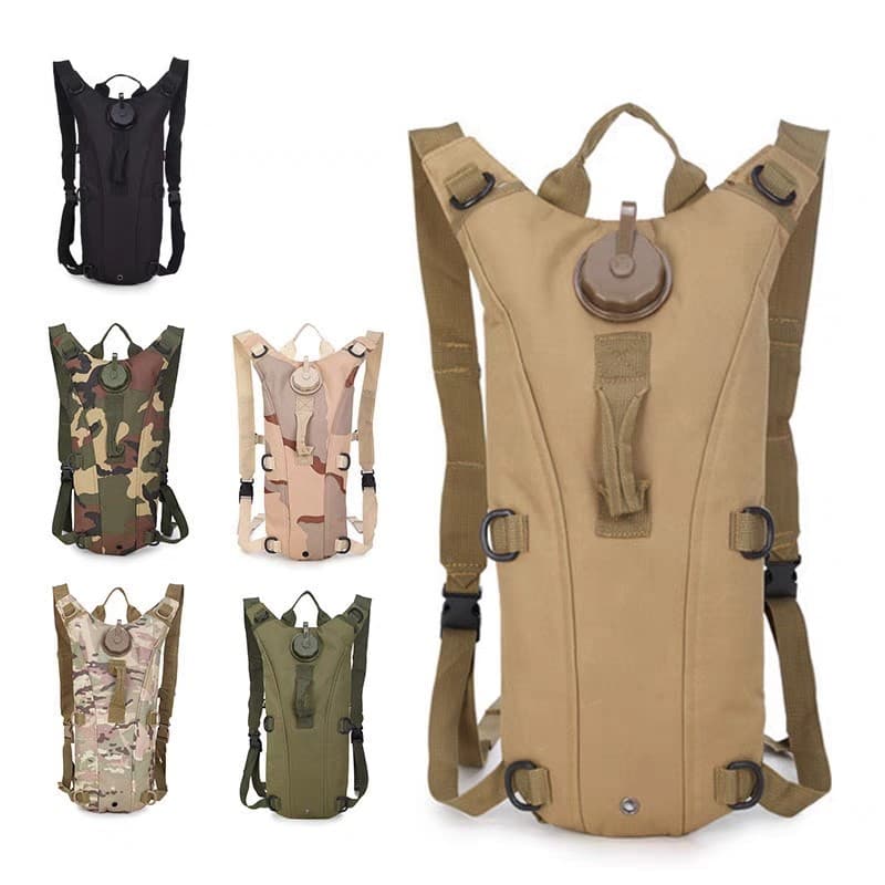 Saco de água ao ar livre 3L saco de água potável mochila saco de água mochila viagem ciclismo montanhismo esportes conve
