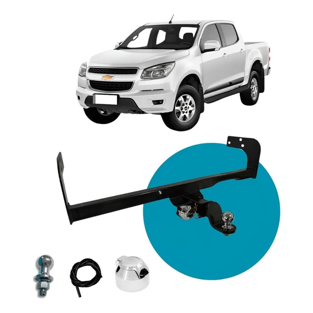 Engate Removível Heavy Duty Chevrolet S10 2012 até 2024 3.500kg Homologado