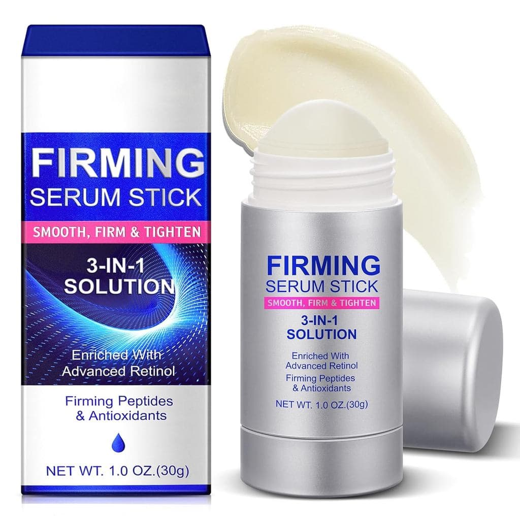 Bastão de Sérum Firmador com Retinol para Mulheres, 3 em 1, Bastão de Sérum Avançado com Retinol para Firmar e Tonificar