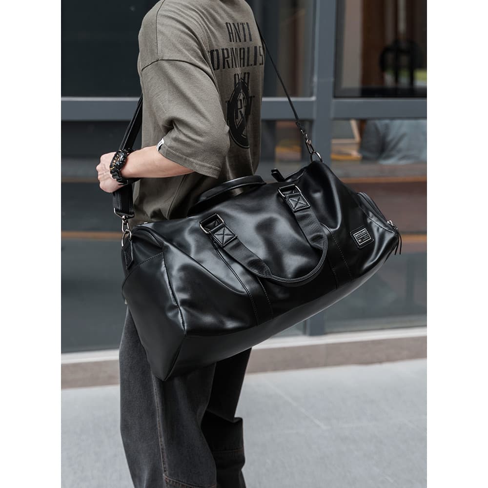 Bolsa de ginástica masculina de grande capacidade, bolsa de viagem de curta distância 2025, novo estilo, bolsa de bagage