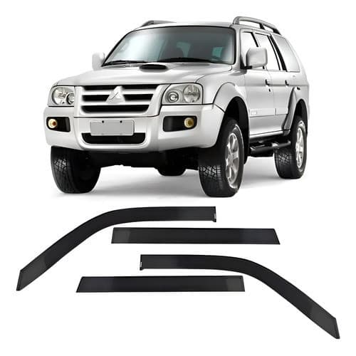 Calha De Chuva Mitsubishi Pajero Sport 2000 A 2011 4 Portas