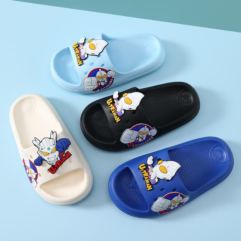 Crianças sandálias chinelos Ultraman meninos meninas casa Flip-Flops meninos Diga meninas Siro chinelos de banho interio