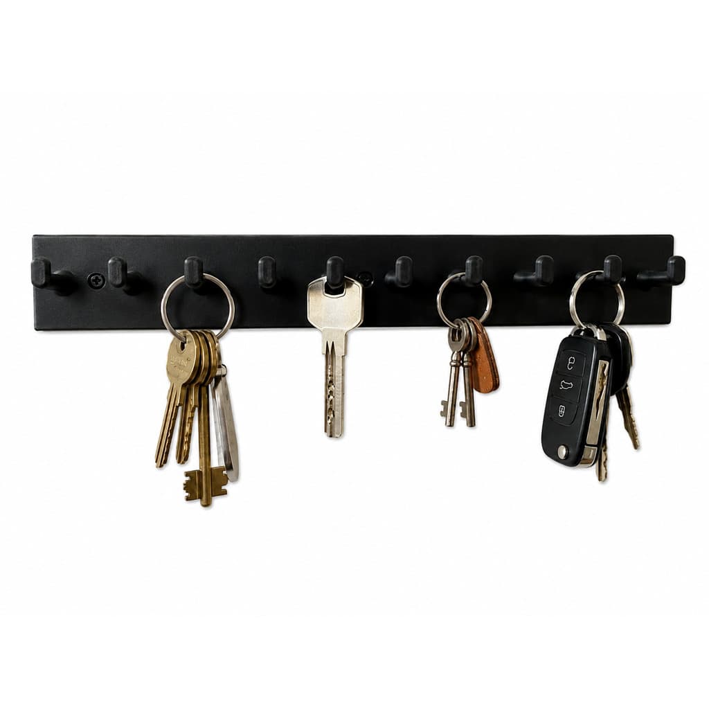 Porta Chaves Parede Home Decorativo 10 Ganchos  - 002