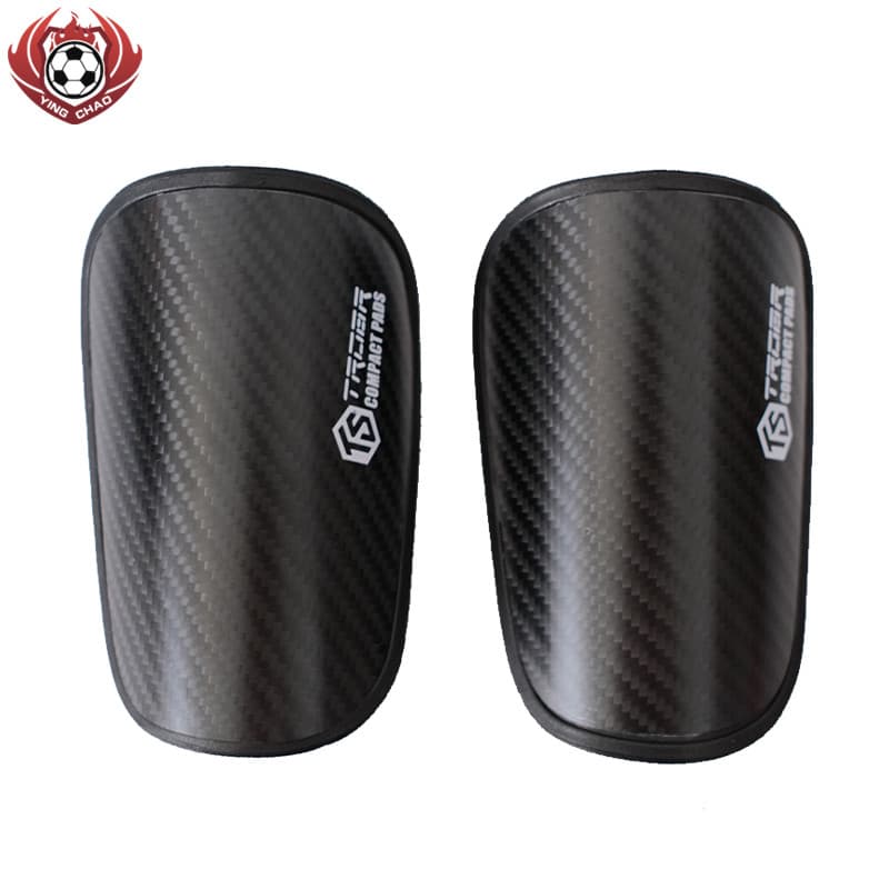 TROBR Master Series COMPACT Elite Football Leggings de fibra de carbono Placa de proteção para panturrilha Adulto Placa