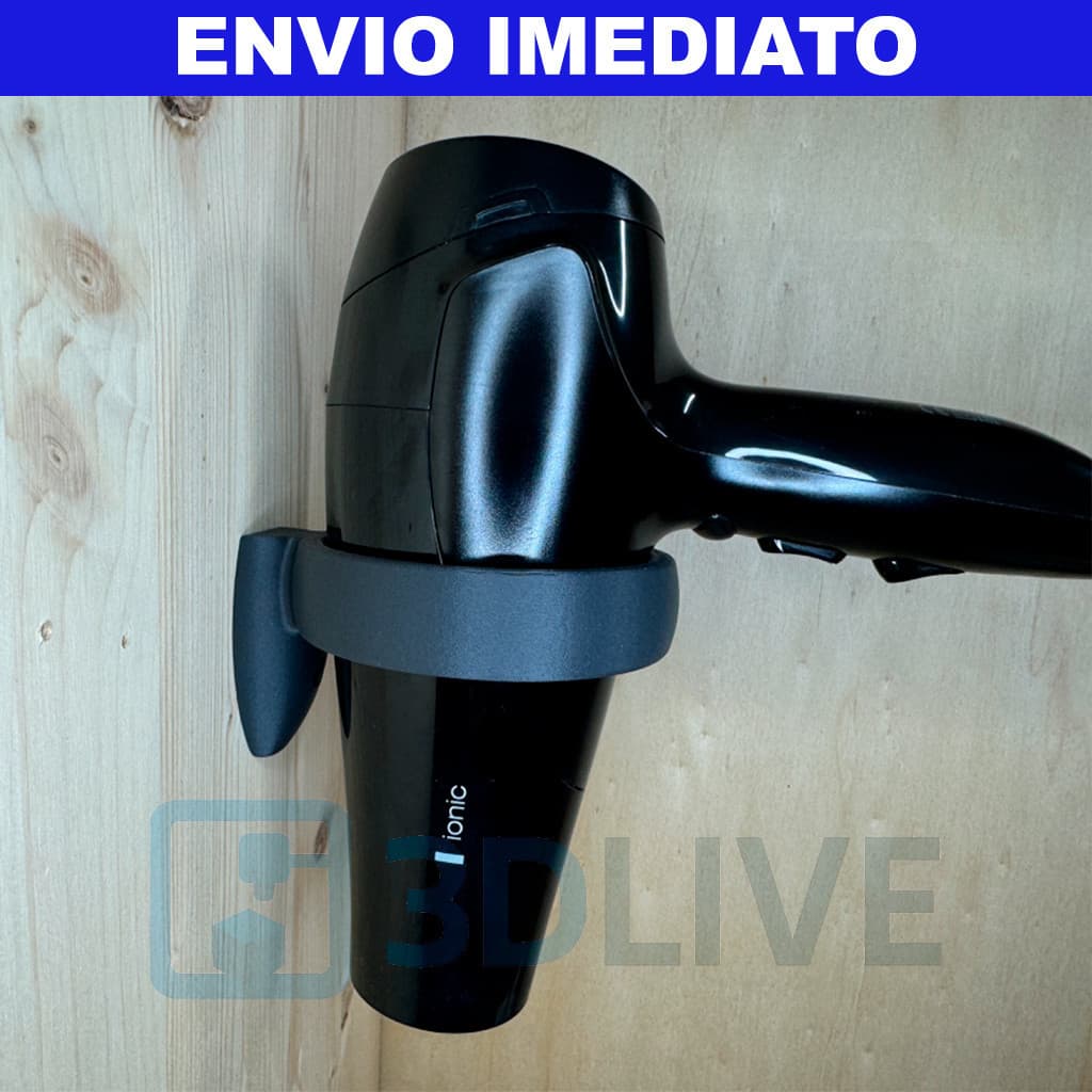 Suporte de Parede para Secador de Cabelo