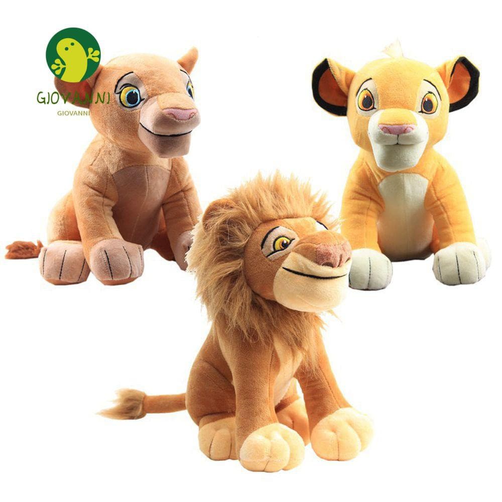 GIOVANNI Brinquedo de Pelúcia Nala de 30cm, Brinquedo de Pelúcia Macio Mufasa, Rei Leão Simba TJ9N