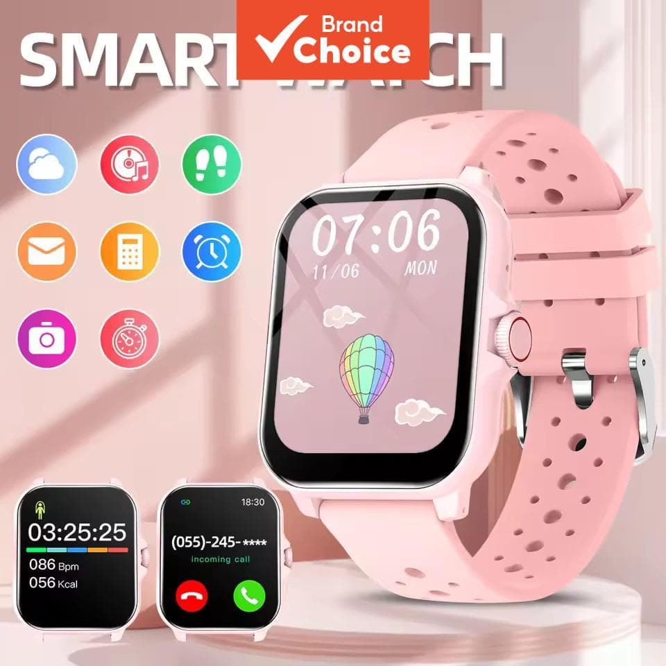 Novo Smartwatch 2026 1,83 pol. Chamada Bluetooth Assistente de Voz Reprodutor de Música Esportivo Fitness para Homens e