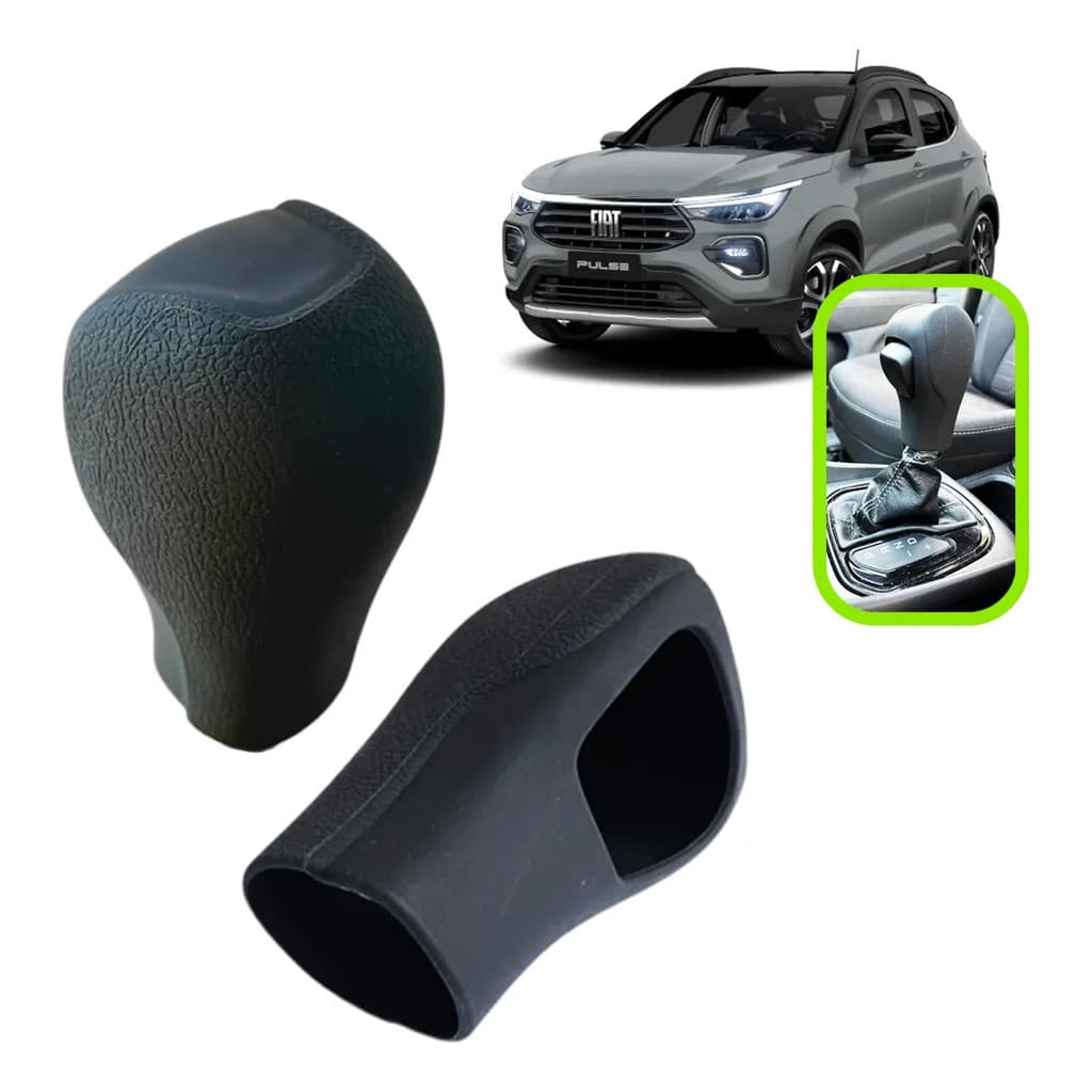 Capa Proteção Silicone Manopla Alavanca Câmbio Automático Pulse 2022 A 2026