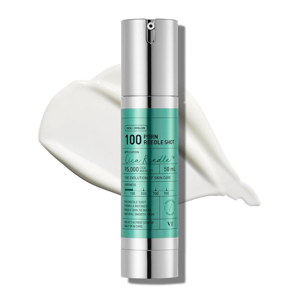 VT COSMETICS PDRN Reedle Shot 100 Serum com PDRN Vegano, Centella Asiatica e Fórmula de Microagulhamento com Espículas,