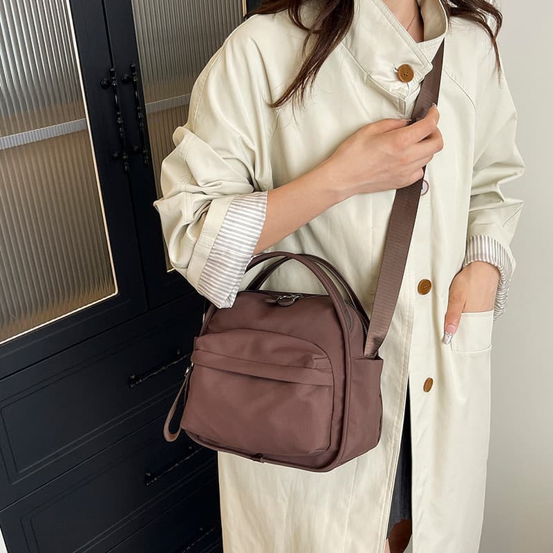 Nova bolsa de ombro simples de grande capacidade, leve e elegante, bolsa combinada