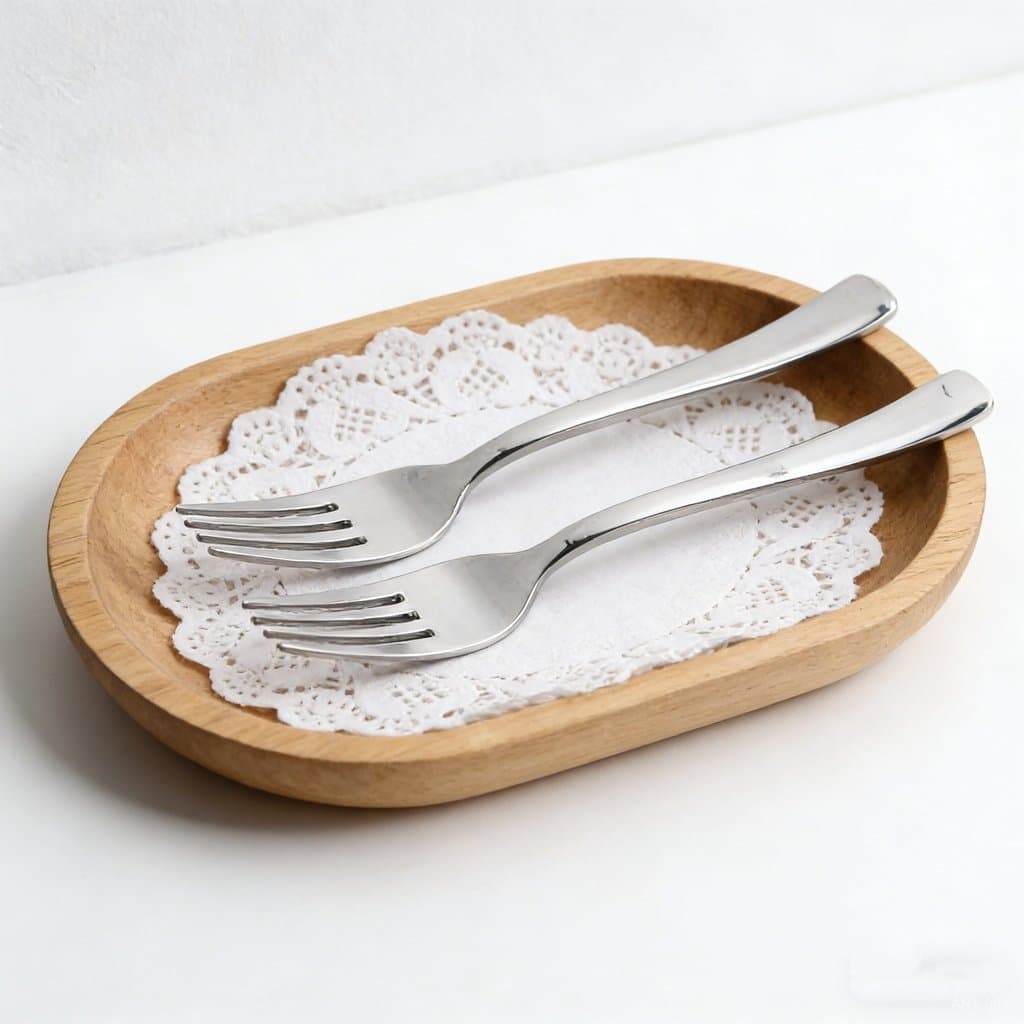 24/30/36 Unidades Garfo De Polido Espelhado, Perfeito Para Familiares E Restaurantes Sofisticados