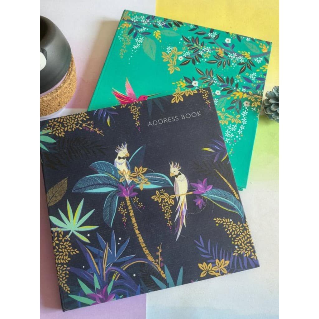 Frete grátis pedido Original britânico SARA Designer lindo estilo Tropical passarinho estilo pintado à mão livro de tele