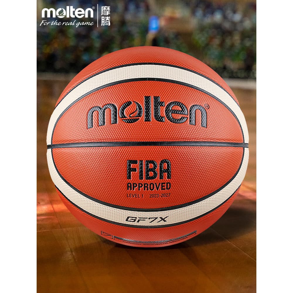 Oficial fundido fundido basquete No 7 bg4000 competição profissional interna dedicada sensação de couro genuíno gg7x pro