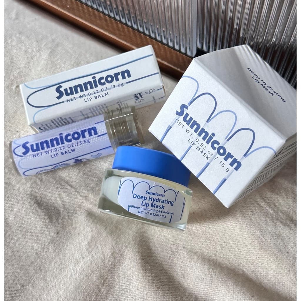Bálsamo labial de milho solar coreano, hidratante, não pegajoso, sensação ligeiramente fresca, 3.6g, bálsamo labial hidr