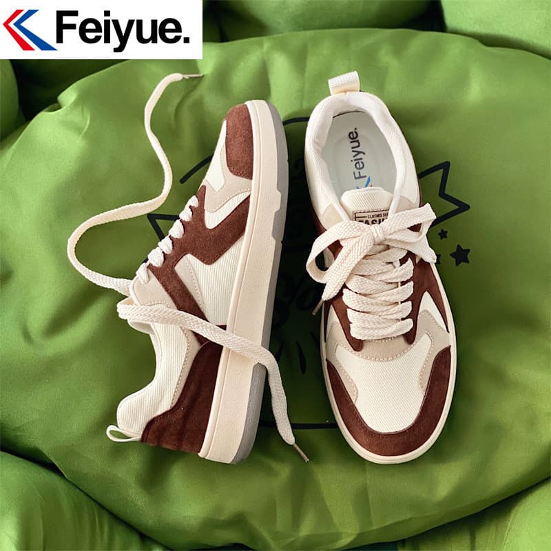 Feiyue sapatos de treinamento alemão feminino 2022 novo estilo outono tênis de cano baixo feminino estudantes de sola pl